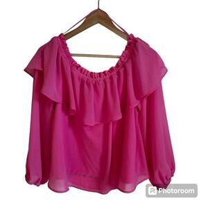 Divided women’s blouse‎ small pink